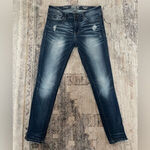 Buckle Black Skinny jeans